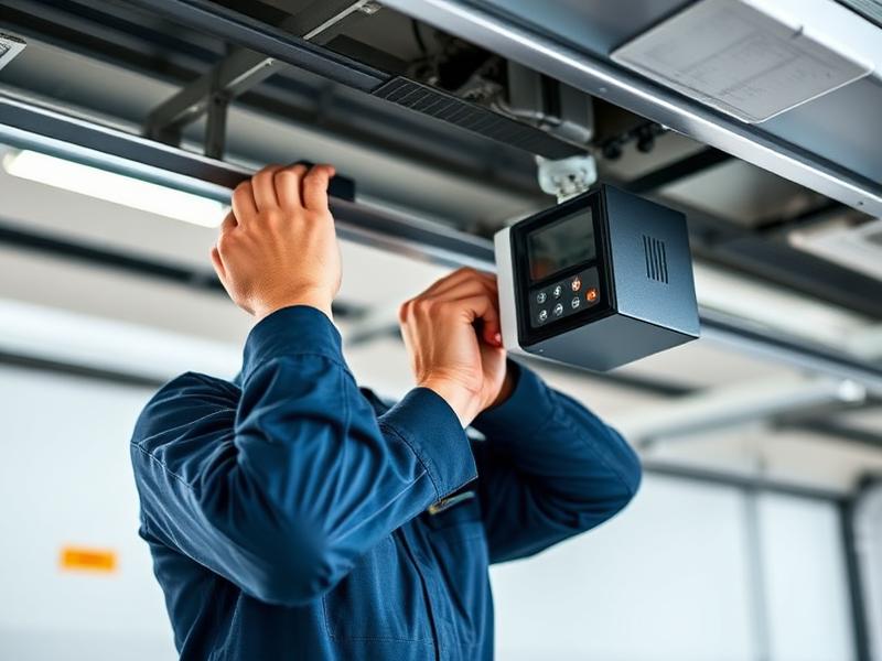 Garage door repair and sensor calibration service